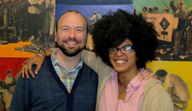 Ash-Lee with co-executive director Allyn Maxfield-Steele